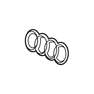 Audi Emblem - 4M0-853-605-T94