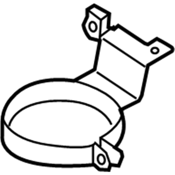 Audi 4H0-422-162-D Reservoir Mount Bracket 4H0-422-162-D Audi Reservoir Mount Bracket Illustration 1 of 1