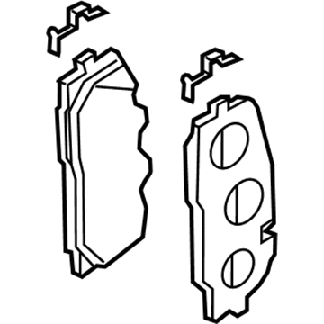 Audi S5 Brake Pads - 8W0-698-151-N