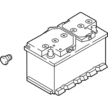 Audi A4 allroad Car Battery - 000-915-089-BB