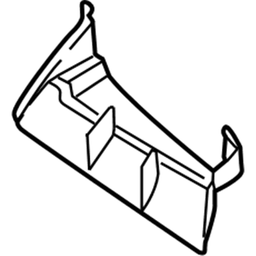 Audi A6 Air Duct - 4F0-129-617-C