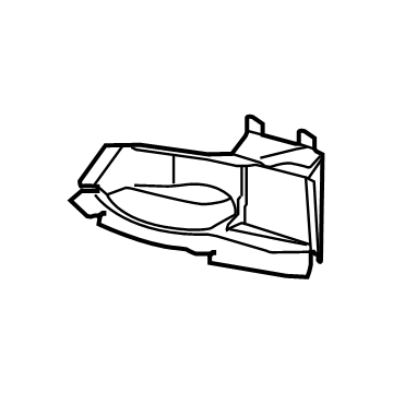 Audi S5 Air Duct - 8W6-121-333-B