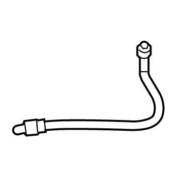 Audi RS e-tron GT Brake Booster Vacuum Hose - 9J1-611-776-D