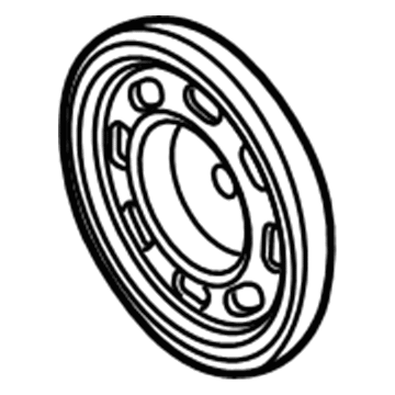 Audi Crankshaft Pulley - 04E-105-243-K
