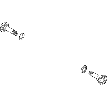 Audi 0AB-525-284-B Stub Shaft Audi 0AB-525-284-B Stub Shaft