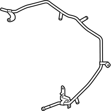 Audi Q3 Water Hose - 06K-121-075-BH
