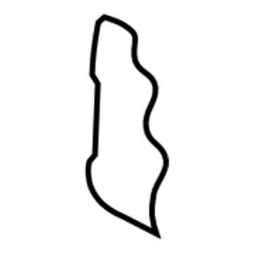 Audi 8V7-885-775-E Seat Back Pad 8V7-885-775-E Audi Seat Back Pad Illustration 1 of 1
