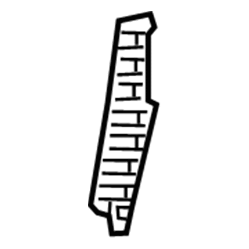 Audi 8V7-886-829-C Insert Strip 8V7-886-829-C Audi Insert Strip Illustration 1 of 1