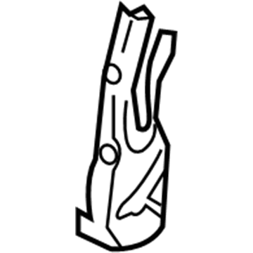 5Q7-886-815-A Audi Hinge Illustration 1 of 1