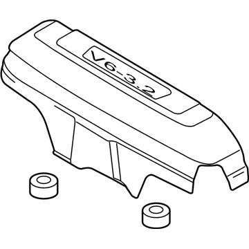 Audi A4 Quattro Engine Cover - 06E-103-925-D
