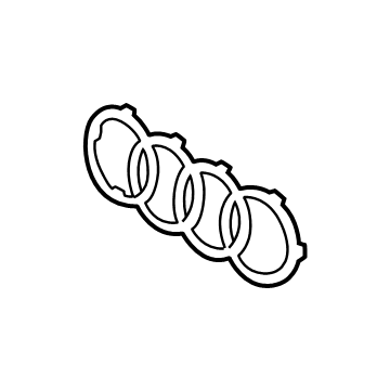 Audi Q7 Emblem - 4M0-853-605-B-716