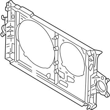 Audi A8 Radiator Support - 4D0-805-571-M