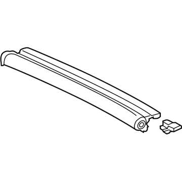 Audi 4N4-877-308-A-1PH Sunshade 4N4-877-308-A-1PH Audi Sunshade Illustration 1 of 1