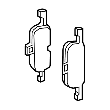 Audi Brake Pads - 8W0-698-151-BC