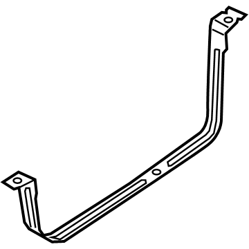 Audi Q5 Sportback Fuel Tank Strap - 80A-201-653-D