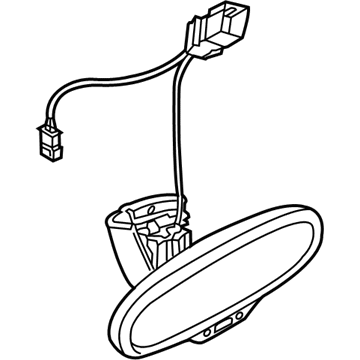 Audi RS7 Car Mirror - 4H0-857-511-EP5