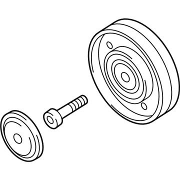 Audi Timing Belt Idler Pulley - 06H-903-341-D