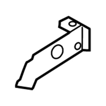 8T0-809-110 Audi Reinforcement Plate Illustration 1 of 1