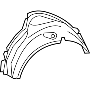 Audi TT Wheelhouse - 8J0-809-412-C
