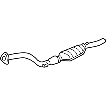 Audi Allroad Quattro Exhaust Pipe - 4B0-253-012-AX