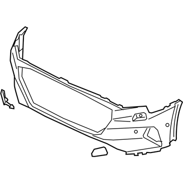 Audi e-tron Quattro Bumper - 4KE-807-065-A-GRU