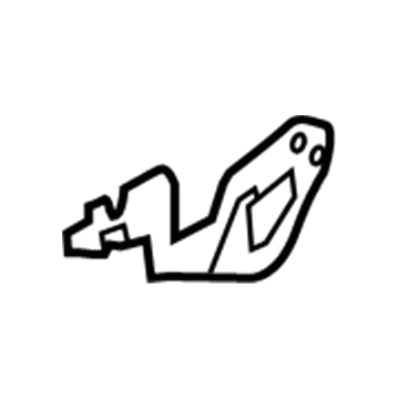 8E0-881-235-B Audi Adjust Handle Adjust Bracket Illustration 1 of 1