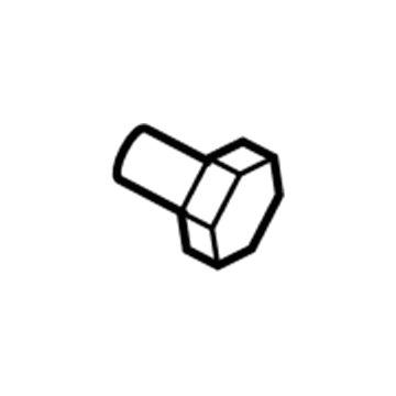 Audi 8E0-898-022-A Seat Support Pin 8E0-898-022-A Audi Seat Support Pin Illustration 1 of 1
