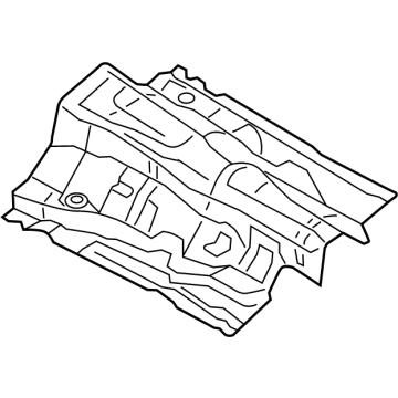 Audi A7 Sportback Exhaust Heat Shield - 4K0-804-160-G
