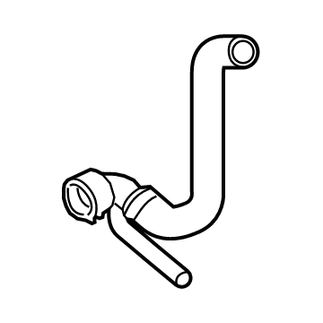 Audi S5 Sportback Water Hose - 8W0-122-055-CM