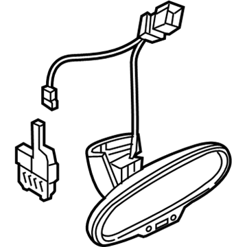 Audi RS7 Car Mirror - 8T0-857-511-AB-CE3