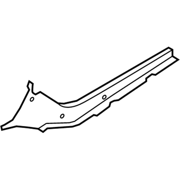Audi 8W0-803-109 Rail Extension Audi 8W0-803-109 Rail Extension