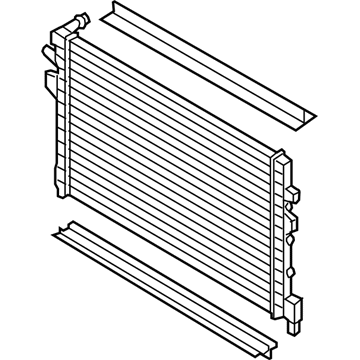 Audi 5WA-121-251-M Radiator Audi 5WA-121-251-M Radiator