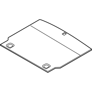 Audi 9J1-861-383 Cargo Cover 9J1-861-383 Audi Cargo Cover Illustration 1 of 1