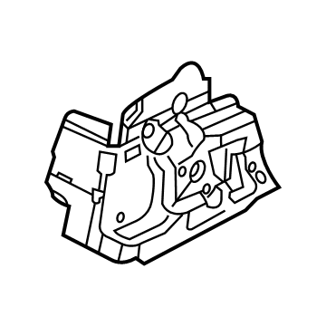 Audi 9J1-864-785-A Sound Absorber 9J1-864-785-A Audi Sound Absorber Illustration 1 of 1