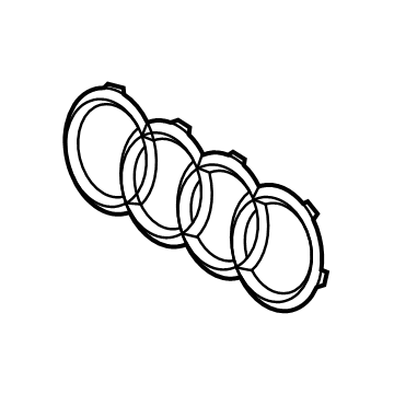 Audi Emblem - 4K8-853-605-T94