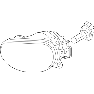 Audi Fog Light - 4E0-941-700-A