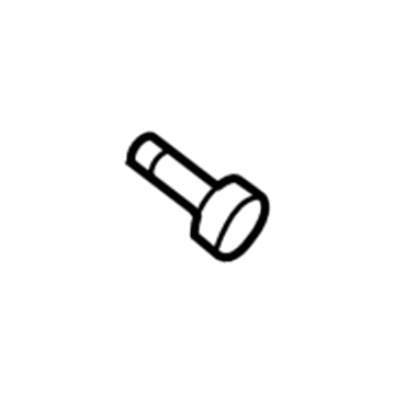 N-106-808-01 Audi Front Sensor Screw Illustration 1 of 1