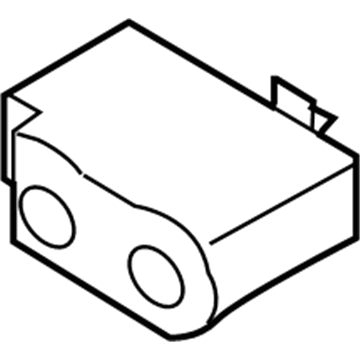 Audi 8K0-907-366 Control Module Bracket 8K0-907-366 Audi Control Module Bracket Illustration 1 of 1