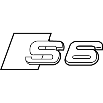Audi S6 Emblem - 4B0-853-735-2ZZ