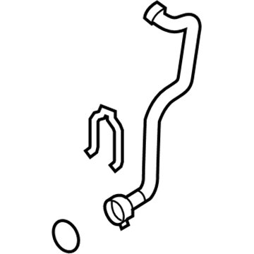 Audi A5 Water Hose - 8K0-121-055-N