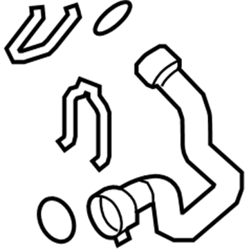 Audi A5 Water Hose - 8K0-121-101-M