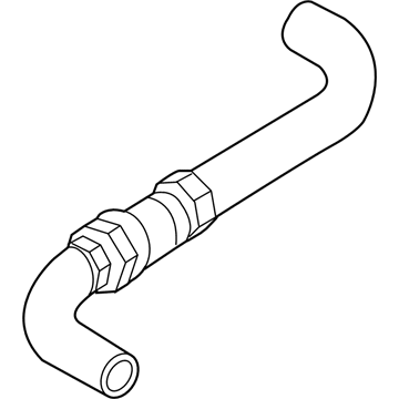 Audi TT Transmission Oil Cooler Hose - 1K0-121-156-BF