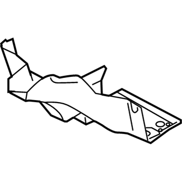 Audi S8 Frame Rail - 4E0-806-067-E