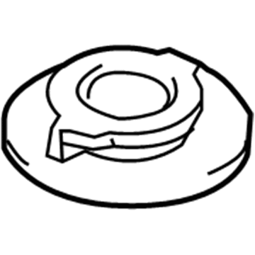 Audi 1K0-512-297-D Lower Spring Insulator Audi 1K0-512-297-D Lower Spring Insulator