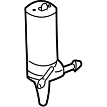 Audi Windshield Washer Pump - 431-955-651