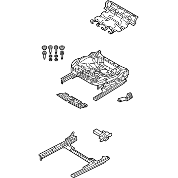 Audi e-tron Quattro Seat Switch - 4K0-881-105-K