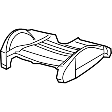 Audi S4 Seat Cushion - 8H0-881-361-G