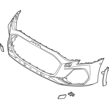 Audi S3 Bumper - 8Y0-807-065-G-GRU