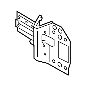 Audi 4KE-805-852-A Crossmember Audi 4KE-805-852-A Crossmember