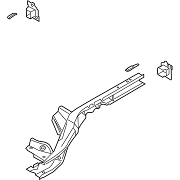 Audi A7 Sportback Frame Rail - 4K0-803-401-B